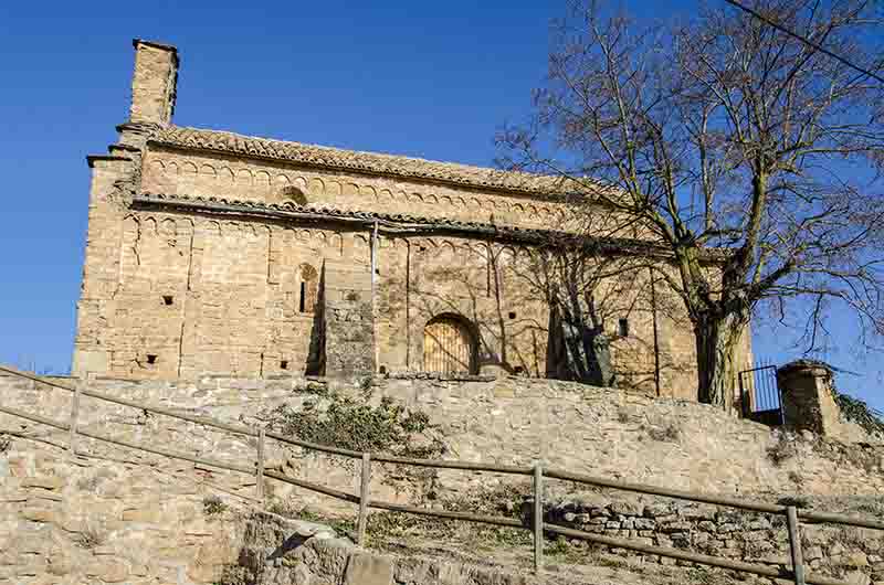 Lleida - El Palau de Rialb - iglesia de santa Maria de Palau 2.jpg